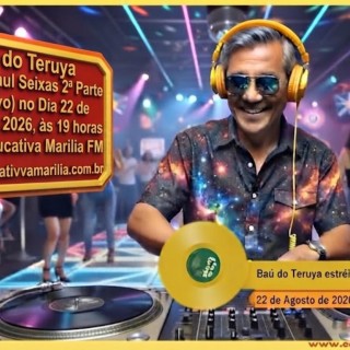 Baú do Teruya Episódio 03 Raul Seixas 15 de Agosto de 2026