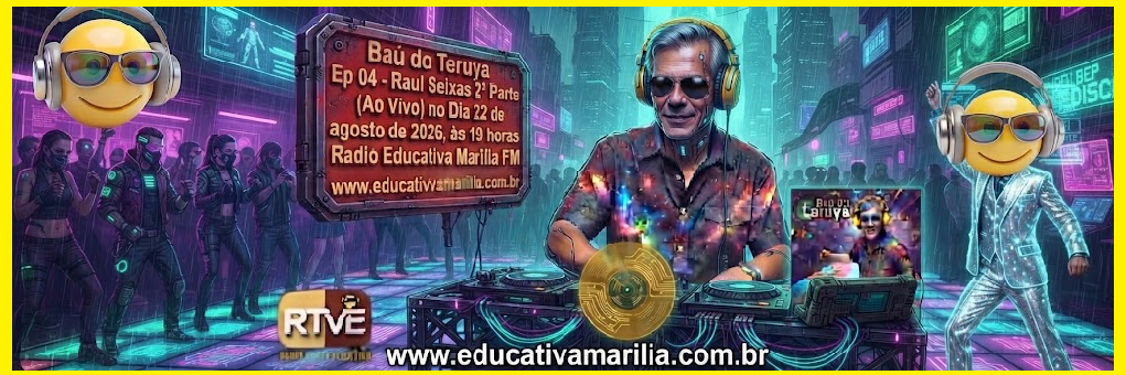 Baú do Teruya todos os Sábados às 19:00 Horas