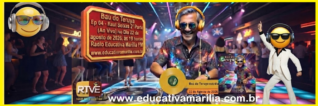 Baú do Teruya todas os Sabados às 19 Horas